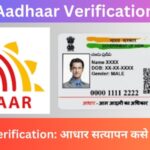 Aadhaar Verification